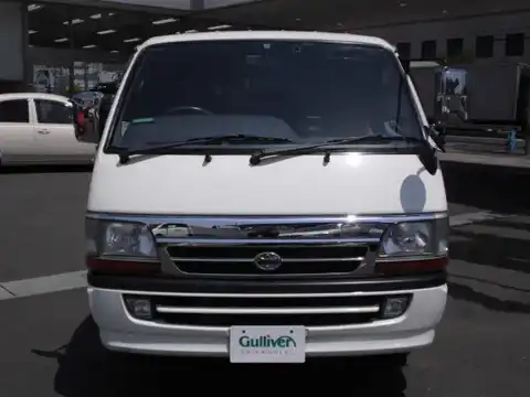 カタログ画像：ハイエースバン （HIACE VAN） スーパーＧＬ－Ｅ 2001年8月 KG-LH172V 3000cc ホワイト フロント