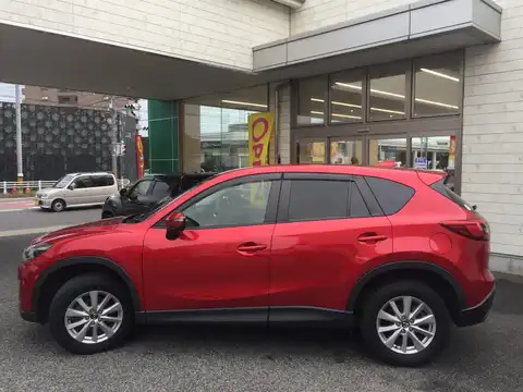 カタログ画像：ＣＸ－５ （CX-5） ２５Ｓ プロアクティブ 2015年1月 DBA-KE5AW 2500cc ソウルレッドプレミアムメタリック 燃費14.6km / l 外装