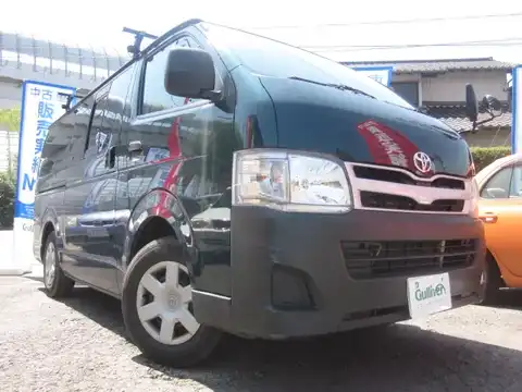 カタログ画像：ハイエースバン （HIACE VAN） ＤＸ 2010年7月 LDF-KDH201V 3000cc ダークグリーンマイカメタリック 燃費13.4km / l メイン（その他）