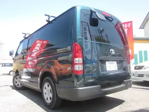 カタログ画像：ハイエースバン （HIACE VAN） ＤＸ 2010年7月 LDF-KDH206V 3000cc ダークグリーンマイカメタリック 燃費11.0km / l バック