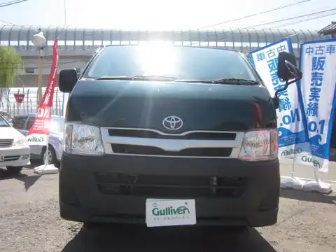 カタログ画像：ハイエースバン （HIACE VAN） ＤＸ 2010年7月 CBF-TRH200V 2000cc ダークグリーンマイカメタリック 燃費9.5km / l フロント