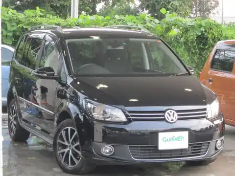 カタログ画像：ゴルフトゥーラン （GOLF TOURAN） ＴＳＩ ハイライン 2014年4月 DBA-1TCTH 1400cc ディープブラックパールエフェクト 燃費15.0km / l メイン（その他）