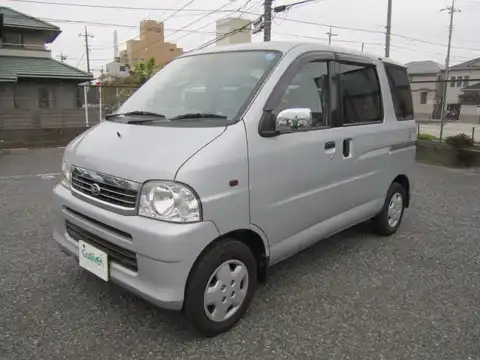 カタログ画像：アトレーワゴン （ATRAI WAGON） ツーリングターボ ロールーフ 2004年4月 TA-S220G 660cc ブルーイッシュシルバーメタリック 燃費14.8km / l 外装