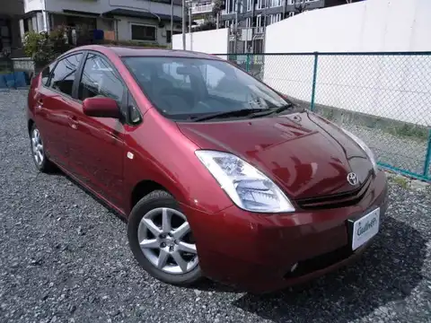 カタログ画像：プリウス （PRIUS） Ｓツーリングセレクション 2004年4月 DAA-NHW20 1500cc ダークレッドマイカメタリック 燃費30.0km / l メイン（その他）