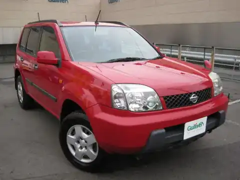 カタログ画像：エクストレイル （X-TRAIL） ナビエディション Ｓｔ 2003年4月 TA-NT30 2000cc バーニングレッド 燃費12.0km / l メイン（その他）