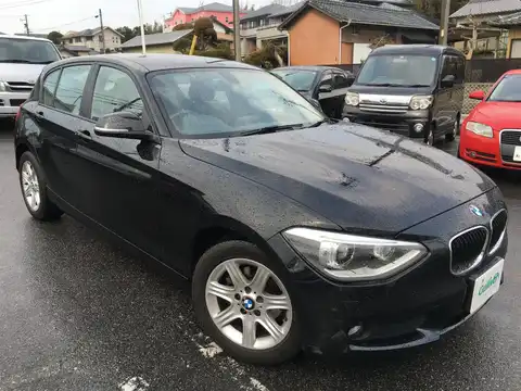 カタログ画像：１シリーズ （1 SERIES） １１６ｉ 2013年8月 DBA-1A16 1600cc ブラック・サファイア（メタリック・カラー） 燃費16.6km / l メイン（その他）