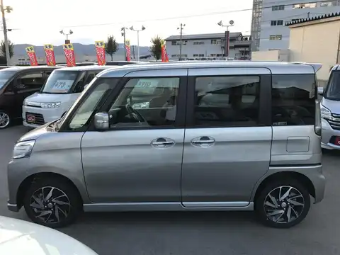 カタログ画像：スペーシアカスタム （SPACIA CUSTOM） ＸＳ 2015年5月 DAA-MK42S 660cc スチールシルバーメタリック 燃費29.0km / l 外装