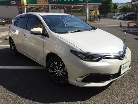 カタログ画像：オーリス （AURIS） １５０Ｘ Ｃパッケージ 2015年4月 DBA-NZE184H 1500cc ホワイトパールクリスタルシャイン 燃費16.4km / l メイン（その他）