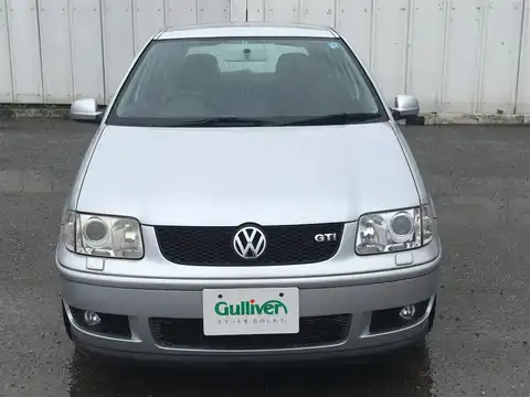 カタログ画像：ポロ （POLO） ＧＴＩ 2000年5月 GF-6NARC 1600cc サテンシルバーメタリック 燃費15.0km / l フロント