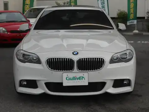 カタログ画像：５シリーズ （5 SERIES） ５２３ｄブルーパフォーマンス Ｍスポーツパッケージ 2012年8月 LDA-FW20 2000cc 燃費16.6km / l フロント