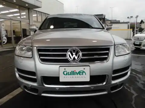 カタログ画像：トゥアレグ （TOUAREG） Ｖ６ シュトルツ 2006年8月 GH-7LBMVS 3200cc リフレックスシルバーメタリック 燃費7.5km / l フロント