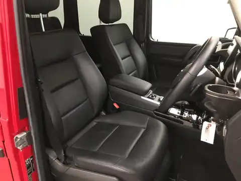 カタログ画像：Ｇクラス （G-CLASS） Ｇ３５０ｄ ヘリテージエディション 2018年4月 LDA-463348 3000cc インペリアルレッド（Ｓ） 燃費10.3km / l 内装