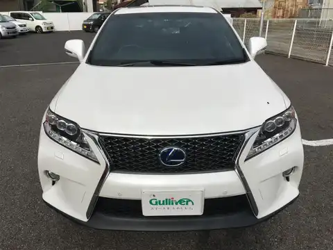 カタログ画像：ＲＸ （RX） ＲＸ４５０ｈ Ｆスポーツ 2014年4月 DAA-GYL15W 3500cc ホワイトノーヴァガラスフレーク 燃費16.8km / l フロント