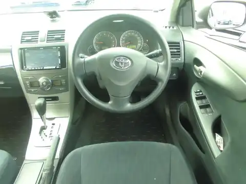 カタログ画像：カローラフィールダー （COROLLA FIELDER） １．５Ｘ Ｇエディション 2006年10月 DBA-NZE141G 1500cc ブラックマイカ 燃費18.0km / l 内装