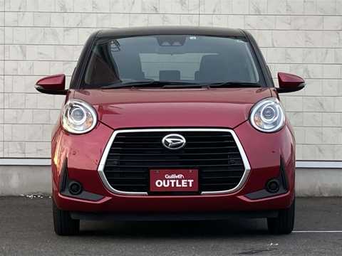 カタログ画像：ブーン （BOON） スタイル ブラックリミテッド ＳＡⅢ 2022年8月 5BA-M710S 1000cc ブラックマイカメタリック×ファイアークォーツレッドメタリック 燃費19.0km / l フロント