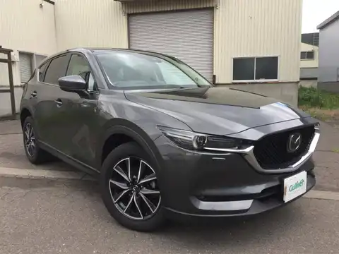 カタログ画像：ＣＸ－５ （CX-5） ２５Ｓ 2018年11月 6BA-KF5P 2500cc マシーングレープレミアムメタリック 燃費13.0km / l メイン（その他）