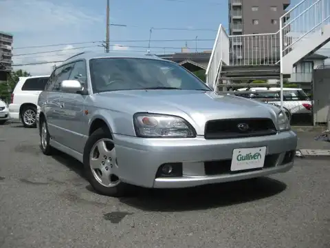 カタログ画像：レガシィツーリングワゴン （LEGACY TOURING WAGON） ＴＸ－Ｓ 2002年5月 TA-BH5 2000cc プレミアムシルバー・メタリック 燃費13.6km / l メイン（その他）