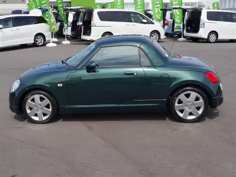 カタログ画像：コペン （COPEN） タンレザーエディション 2004年6月 ABA-L880K 660cc ＤＣ・ダークグリーンマイカ 燃費15.2km / l 外装