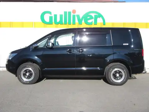 カタログ画像：デリカＤ：５ （DELICA D:5） Ｇ パワーパッケージ 2007年1月 DBA-CV5W 2400cc ブラックマイカ／ミディアムグレーマイカorブラックマイカ 外装