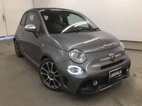 カタログ画像：アバルト５９５Ｃ （ABARTH 595C） ツーリズモ 2019年10月 ABA-31214T 1400cc グリジオレコード 燃費12.9km / l フロント