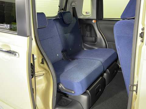 カタログ画像：ムーヴキャンバス （MOVE CANBUS） セオリーＧ 2022年7月 5BA-LA850S 660cc サンドベージュメタリック 燃費22.9km / l 内装