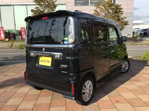 カタログ画像：スペーシアカスタム （SPACIA CUSTOM） ハイブリッドＧＳ 2020年8月 5AA-MK53S 660cc ブルーイッシュブラックパール3 燃費20.2km / l 外装