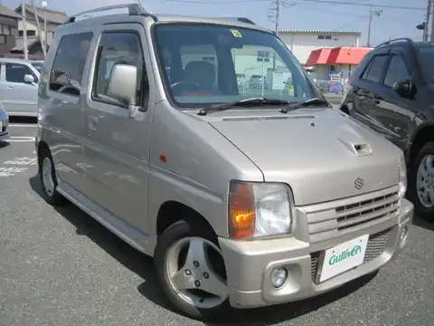 カタログ画像：ワゴンＲ （WAGON R） ＲＳ 1998年6月 E-CV51S 660cc ピューマゴールドシルバーメタリック 燃費15.6km / l メイン（その他）