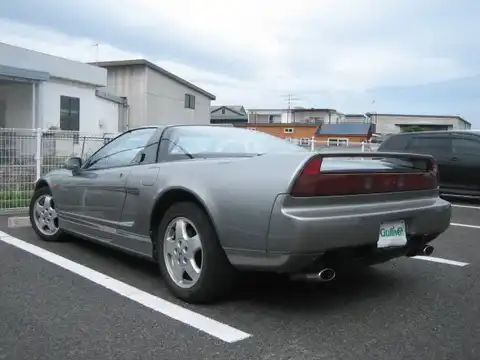 カタログ画像：ＮＳＸ （NSX） ＮＳＸ 1994年2月 E-NA1 3000cc カイザーシルバー・メタリック 燃費7.1km / l バック