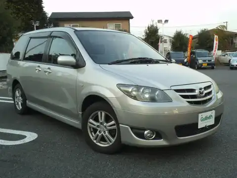 カタログ画像：ＭＰＶ （MPV） エアロリミックス 2003年10月 TA-LWFW 3000cc プラチナムシルバーメタリック 燃費8.6km / l メイン（その他）