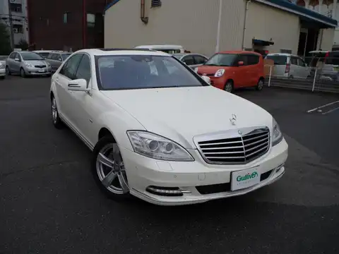 カタログ画像：Ｓクラス （S-CLASS） ハイブリッドロング 2011年11月 DAA-221195 3500cc ダイヤモンドホワイト（Ｍ） 燃費11.2km / l フロント