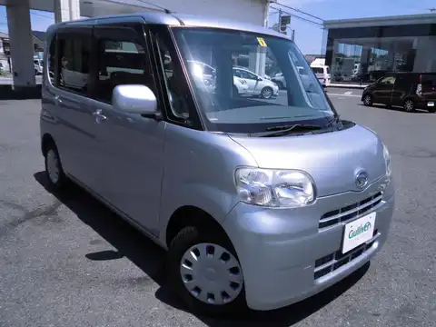 カタログ画像：タント （TANTO） Ｘ 2007年12月 DBA-L375S 660cc ブライトシルバーメタリック 燃費18.2km / l メイン（その他）