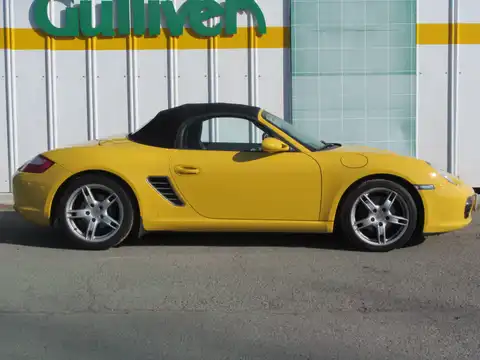 カタログ画像：ボクスター （BOXSTER） ボクスター 2005年8月 GH-98725 2700cc スピードイエロー 燃費8.8km / l 外装