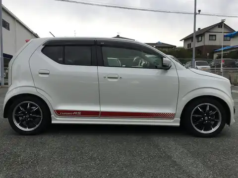 カタログ画像：アルトターボＲＳ （ALTO TURBO RS） ベースグレード 2015年3月 DBA-HA36S 660cc パールホワイト 燃費25.6km / l 外装