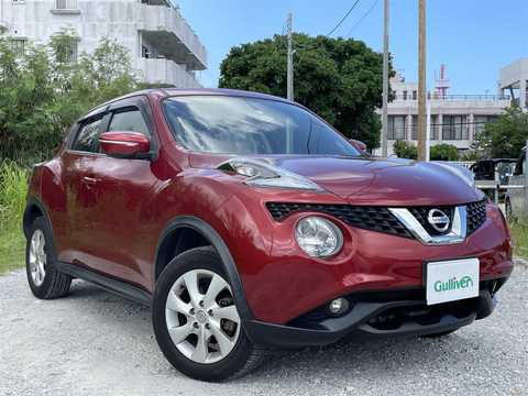 カタログ画像：ジューク （JUKE） １６ＧＴ パーソナライゼーション 2014年9月 CBA-F15 1600cc ラディアントレッド（ＰＭ）orパッションレッド 燃費14.2km / l メイン（その他）