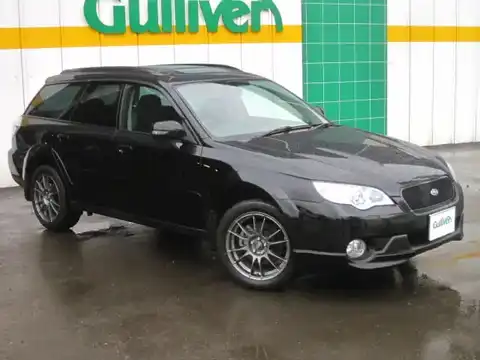 カタログ画像：レガシィアウトバック （LEGACY OUTBACK） ２．５ｉ 2006年5月 DBA-BP9 2500cc オブシディアンブラック・パール 燃費13.0km / l メイン