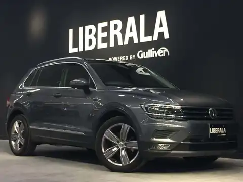 カタログ画像：ティグアン （TIGUAN） ディナウディオエディション 2018年2月 ABA-5NCZE 1400cc インジウムグレーメタリック 燃費16.3km / l メイン