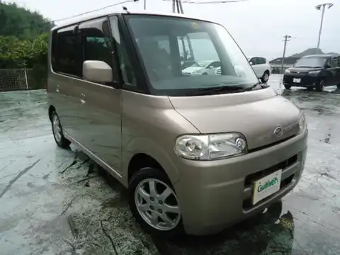 カタログ画像：タント （TANTO） Ｘ 2004年6月 ABA-L360S 660cc ライトアンバーマイカメタリック 燃費16.8km / l メイン（その他）