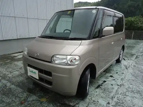 カタログ画像：タント （TANTO） Ｘ 2004年6月 ABA-L360S 660cc ライトアンバーマイカメタリック 燃費16.8km / l 外装