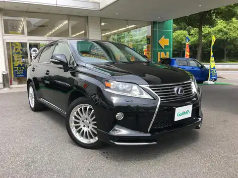 カタログ画像：ＲＸ （RX） ＲＸ４５０ｈ バージョンＬ 2013年8月 DAA-GYL10W 3500cc ブラックorスターライトブラックガラスフレーク 燃費17.4km / l メイン（その他）