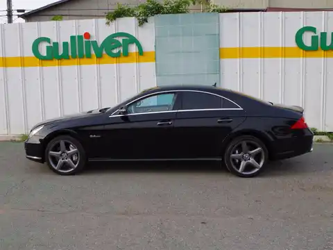 カタログ画像：ＣＬＳクラス （CLS-CLASS） ＣＬＳ６３ ＡＭＧ 2006年9月 DBA-219377 6300cc エメラルドブラック（Ｍ）orオブシディアンブラック（Ｍ） 燃費5.7km / l 外装