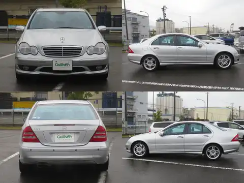 カタログ画像：Ｃクラス （C-CLASS） Ｃ３２ ＡＭＧ 2002年10月 GH-203065 3200cc ブリリアントシルバー（Ｍ） 燃費7.9km / l その他