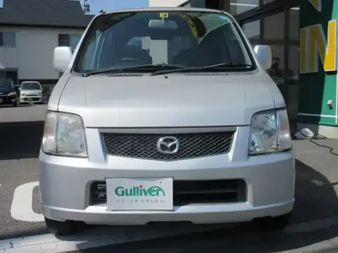 カタログ画像：ＡＺワゴン （AZ-WAGON） ＦＭ－Ｇ 2002年9月 UA-MD22S 660cc シルキーシルバーメタリック 燃費22.5km / l フロント