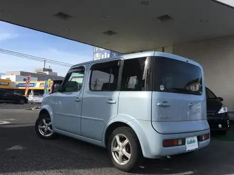 カタログ画像：キューブ （CUBE） トラビス 2004年4月 UA-BZ11 1400cc エアブルー（ＰＭ） バック