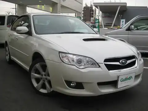 カタログ画像：レガシィＢ４ （LEGACY B4） ２．０ＧＴスペックＢ 2007年5月 CBA-BL5 2000cc サテンホワイト・パール 燃費12.0km / l メイン