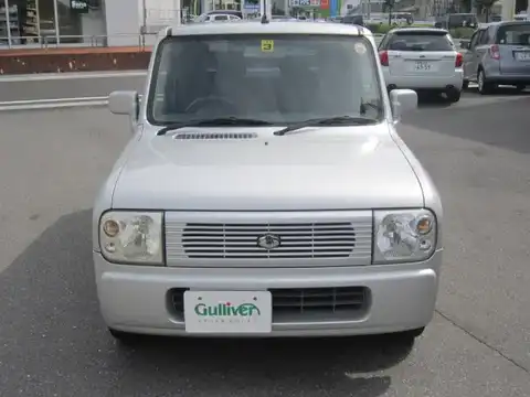 カタログ画像：アルトラパン （ALTO LAPIN） Ｇ 2005年12月 CBA-HE21S 660cc シルキーシルバーメタリック 燃費19.8km / l フロント