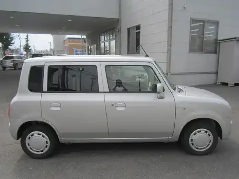 カタログ画像：アルトラパン （ALTO LAPIN） Ｇ 2004年4月 ABA-HE21S 660cc シルキーシルバーメタリック 燃費17.4km / l 外装