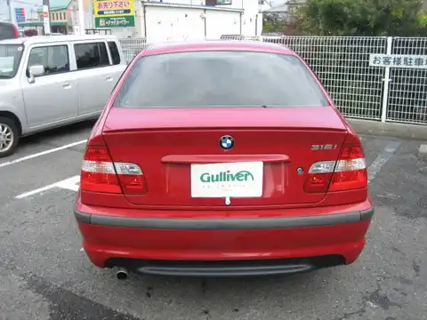 カタログ画像：３シリーズ （3 SERIES） ３１８ｉ Ｍスポーツパッケージ 2003年4月 GH-AY20 2000cc 燃費13.2km / l バック