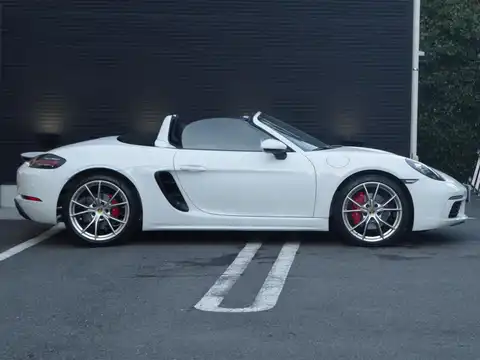 カタログ画像：７１８ボクスター （718 BOXSTER） ７１８ボクスターＳ 2016年6月 ABA-982H2 2500cc ホワイト 外装