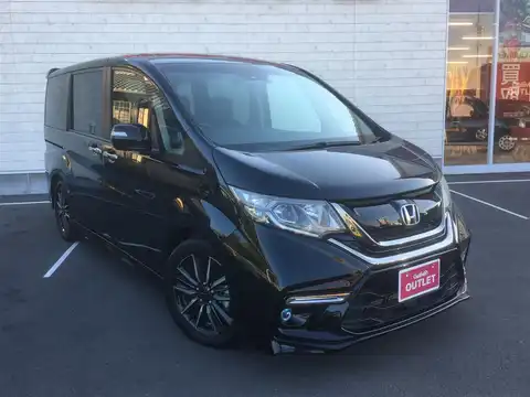 カタログ画像：ステップワゴン （STEPWAGON） モデューロＸ ホンダセンシング 2018年4月 DBA-RP3 1500cc プレミアムスパークルブラック・パール メイン（その他）