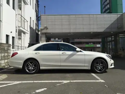 カタログ画像：Ｓクラス （S-CLASS） Ｓ５５０ロング 2013年10月 DBA-222182 4700cc ダイヤモンドホワイト（Ｍ） 燃費10.1km / l 外装